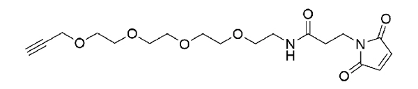 Alkyne-PEG4-Maleimide