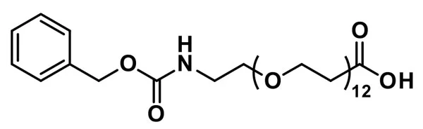 CBZ-N-amido-dPEG®₁₂-acid