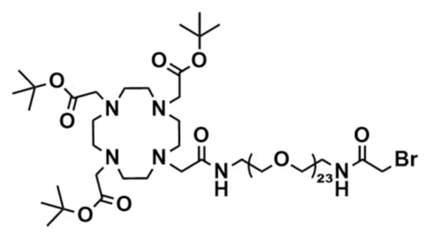 DOTA tris(TBE)-amido-dPEG®₂₃-bromoacetamide