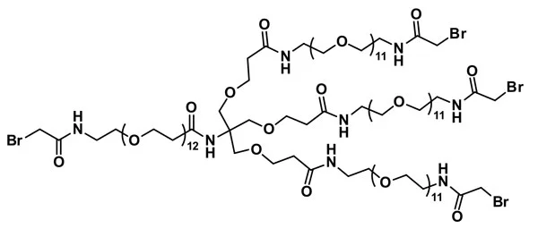 Bromoacetamido-dPEG®₁₂-Tris(-dPEG®₁₁-bromoacetamide)₃